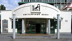 Входная группа ВЦ Галерея, выставочный центр.  Карла Маркса,  244а
